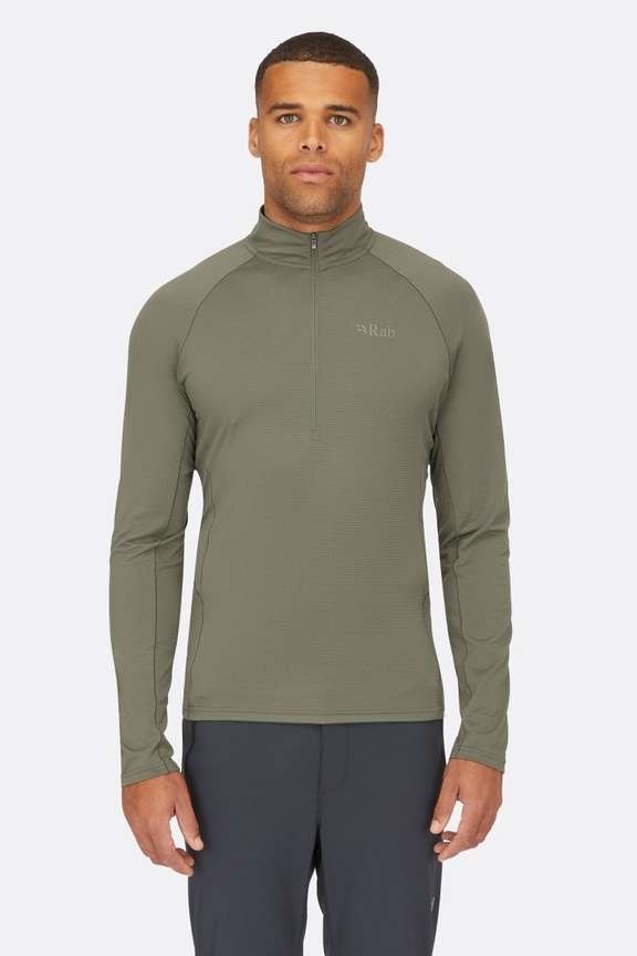 Футболка мужская Rab Sonic LS Zip Man