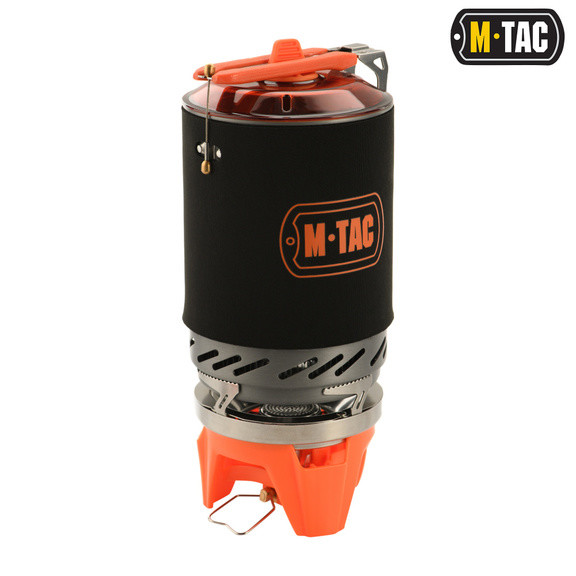Горелка газовая с котелком M-Tac MTC-DM-S2CS