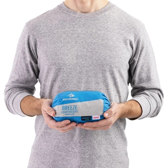 Вкладиш в спальник Sea to Summit Breeze Lightweight Liner, Rectangular w/ Pillow Sleeve