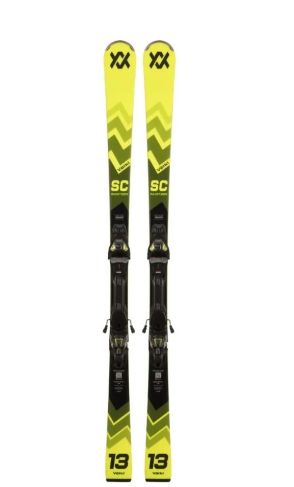 Гірські лижі Volkl Racetiger SC Yellow з кріпленням Marker VMotion3 12 GW - 24/25