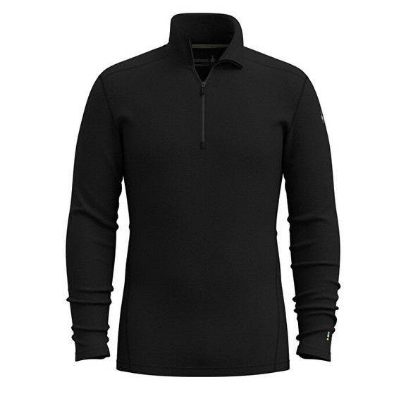 Термофутболка с длинным рукавом мужская Smartwool Men's Classic Thermal Merino Base Layer 1/4 Zip Boxed