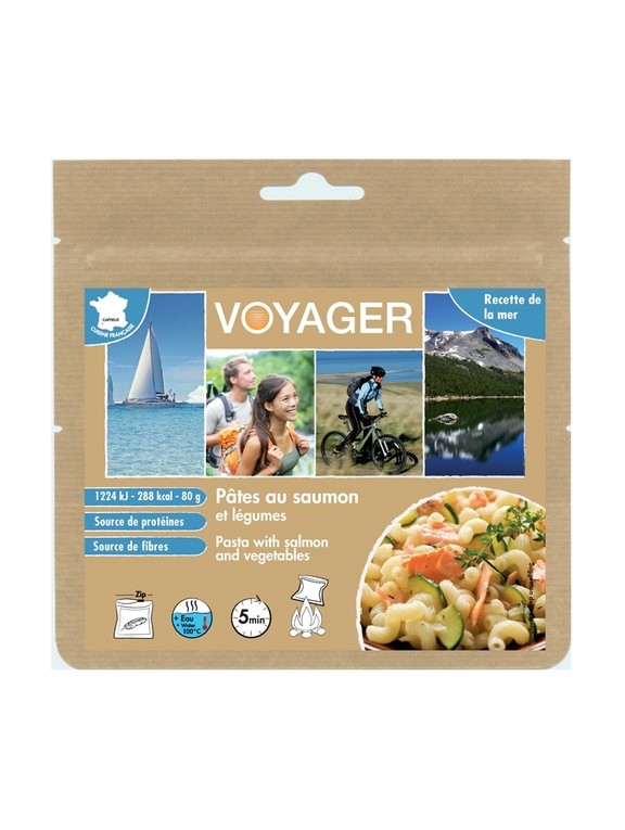 Паста с лососем и овощами Voyager 80 г