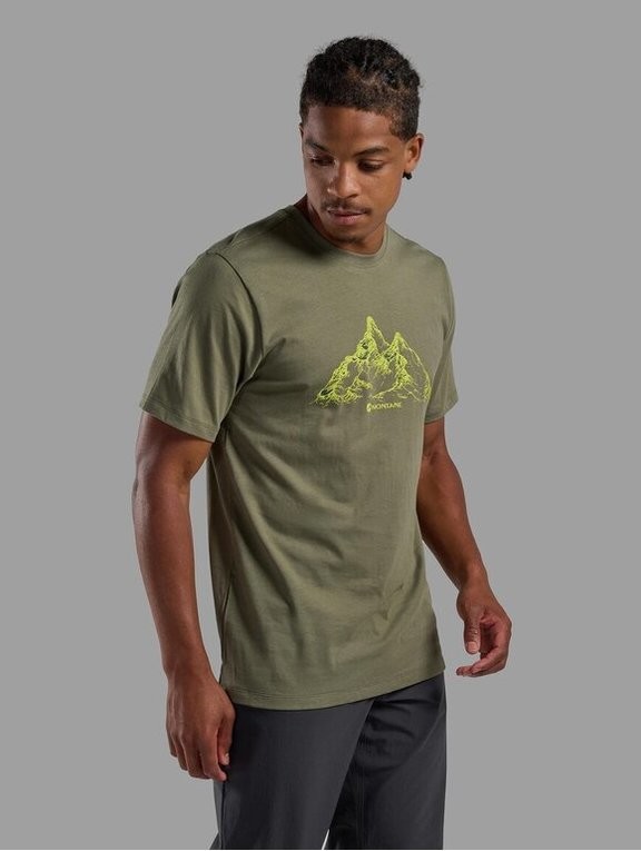 Футболка чоловіча Montane Dual Mountain T-Shirt Man