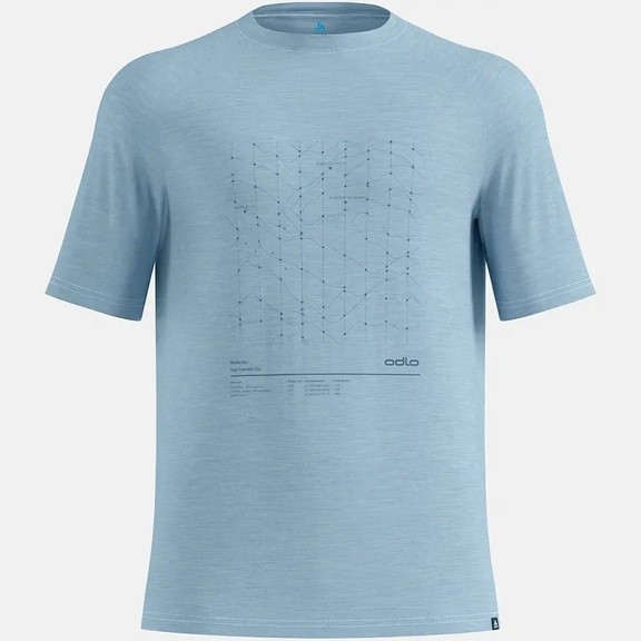 Футболка Odlo Merino Tencel Hyper Map