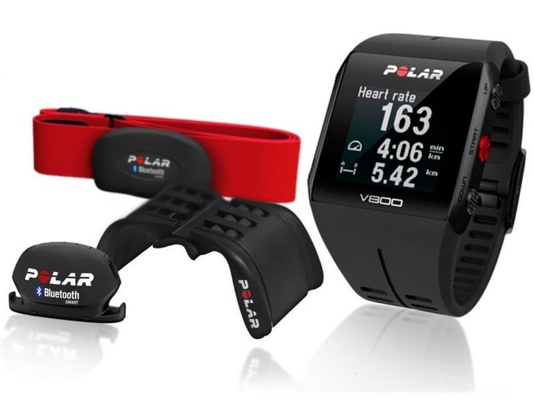 Пульсометр Polar V800 BLACK HR COMBO