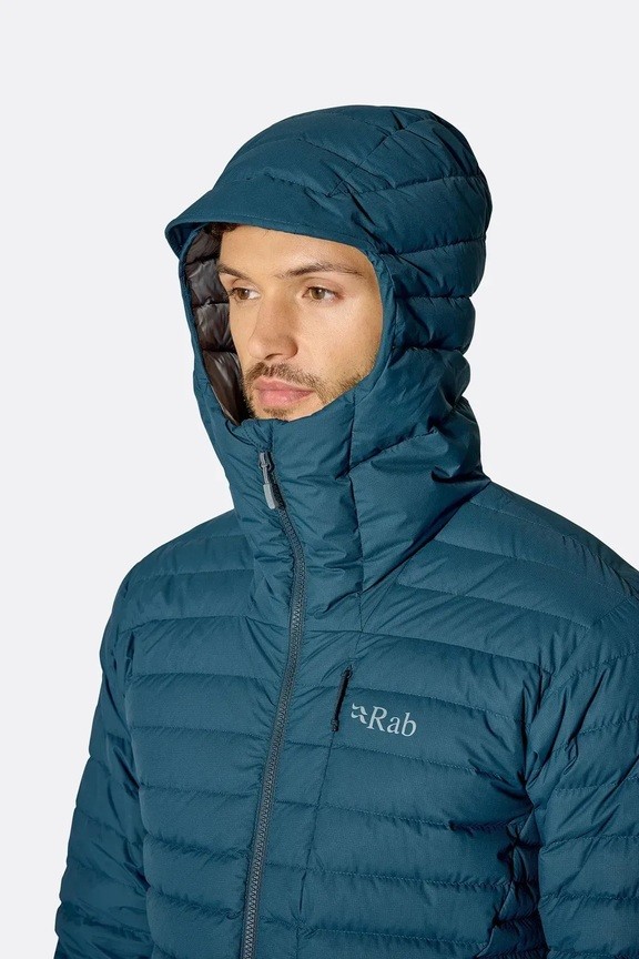 Чоловічий пуховик Rab Microlight Windstopper Hoody