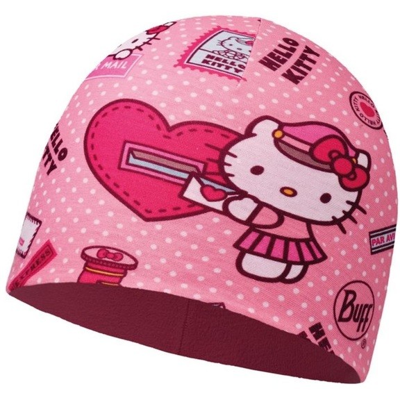 Дитяча шапка Buff Child Microfiber & Polar Hat Hello Kitty Mailing Rose/Bright Pink