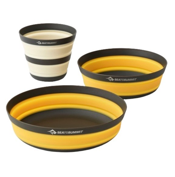 Набір посуду Sea to Summit Frontier UL Collapsible Dinnerware Set (2 миски + 1 чашка)