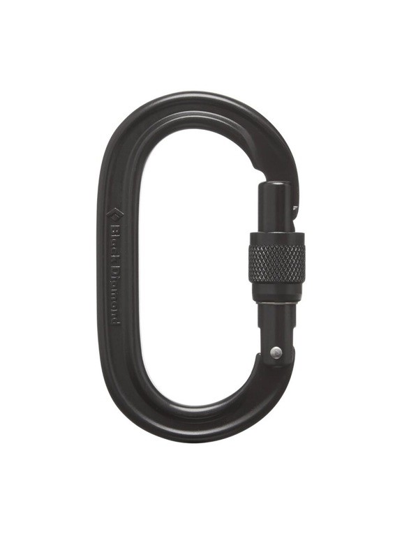 Карабин с муфтой Black Diamond Oval Keylock Screwgate