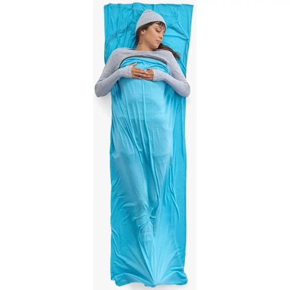 Вкладиш у спальник Sea to Summit Breeze Sleeping Bag Liner, Rectangular w/ Pillow Sleeve