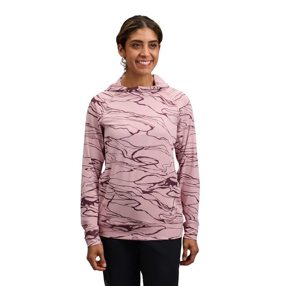 Толстовка женская Black Diamond W LS Alpenglow Hoody