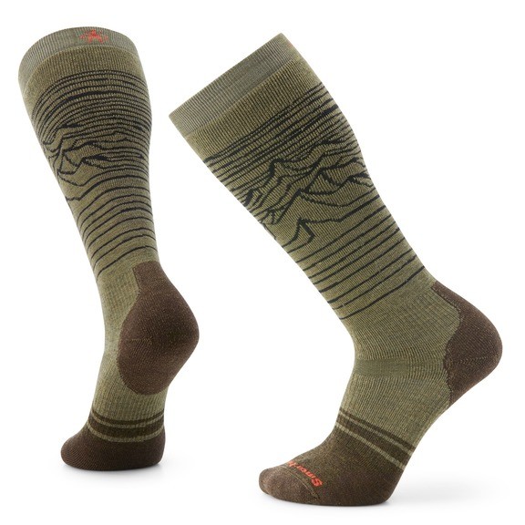 Шкарпетки чоловічі Smartwool Snowboard Full Cushion Iguchi Pattern OTC