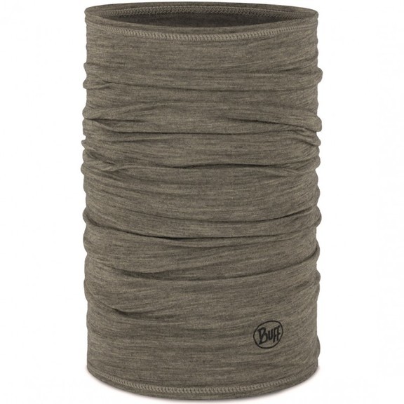 Шарф-труба Buff Merino Lightweight, Solid Taupe Gray