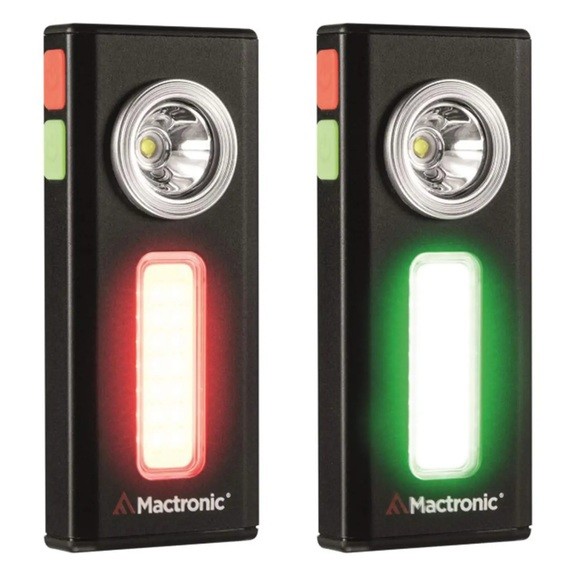 Фонарь профессиональный Mactronic Flagger (500 Lm) Cool White/Red/Green USB Rechargeable