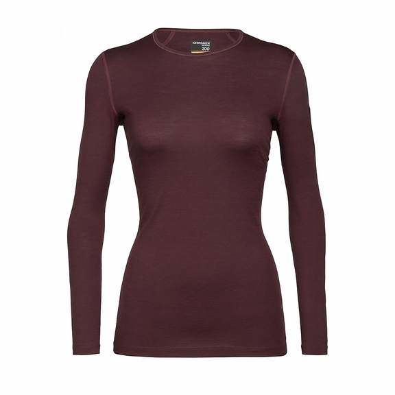 Термофутболка женская Icebreaker 200 Oasis LS Crewe