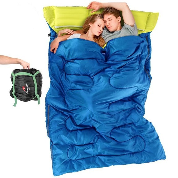 Спальний мішок Naturehike Double Sleeping Bag with Pillow