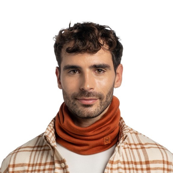 Шарф-труба Buff Merino Heavytweight Neck Warmer, Solid Cinnamon