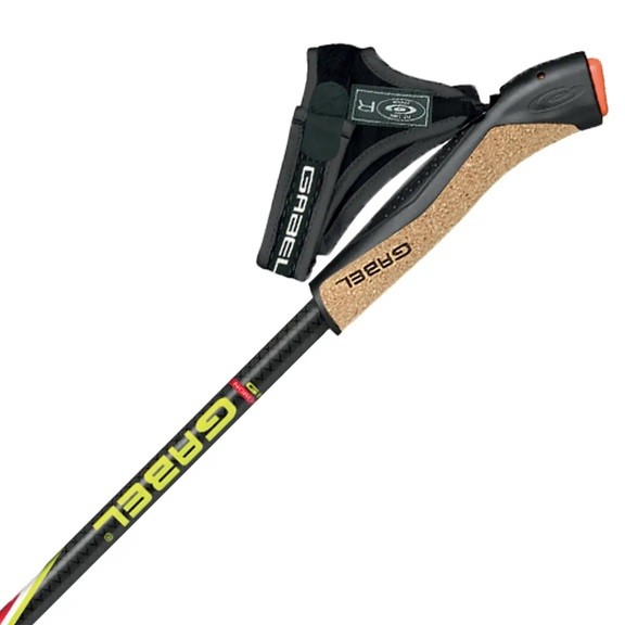 Палки для скандинавской ходьбы Gabel FX-75 Snake Carbon 120