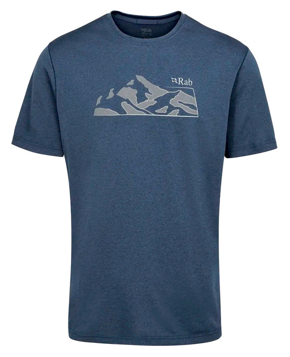 Мужская футболка Rab Mantle Mountain Tee