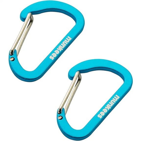 Карабин Munkees 3251 Flat Wiregate 4 mm x 40 mm (пара)