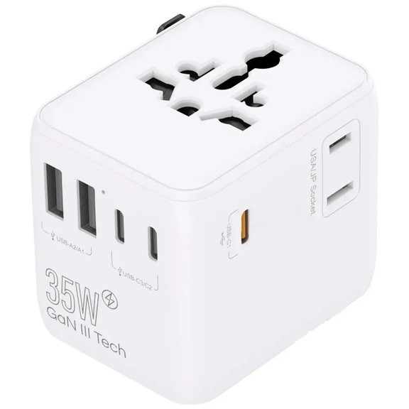 Адаптер Lifeventure World Travel Adapter USB Fast Charge