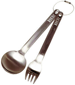Набор ложка и вилка MSR Titan Fork and Spoon