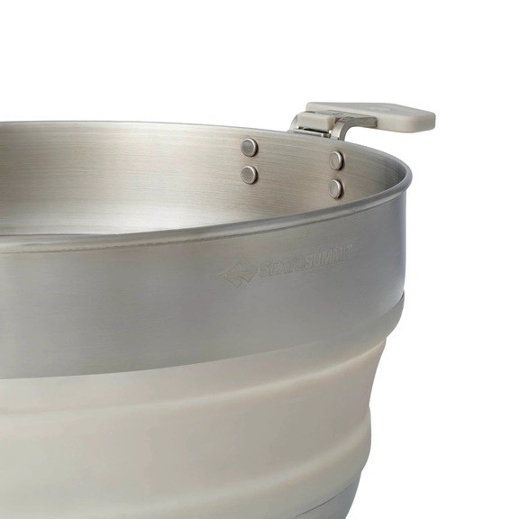 Каструля складана Sea to Summit Detour Stainless Steel Collapsible Pot 5 L