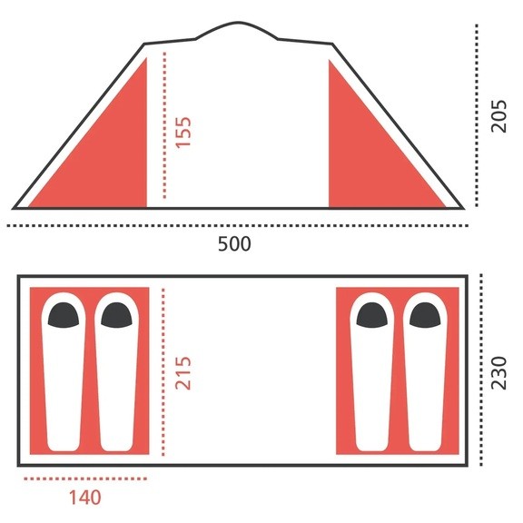 Намет Grand Canyon Atlanta 4