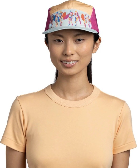 Кепка Buff 5 Panel Go Cap, Laguna Pink