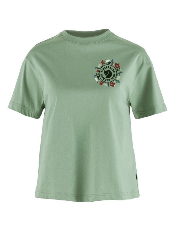 Футболка женская Fjallraven Fjallblomster Logo T-shirt Women