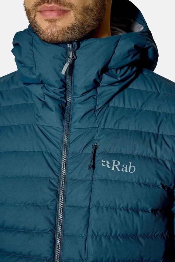 Чоловічий пуховик Rab Microlight Windstopper Hoody