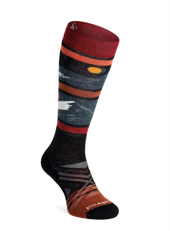 Шкарпетки чоловічі Smartwool Ski Full Cushion Midnight Ski Pattern OTC