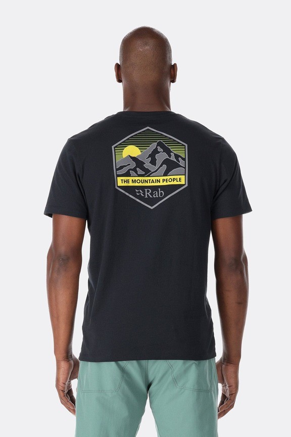Футболка мужская Rab Stance Mountain Peak Teе Man