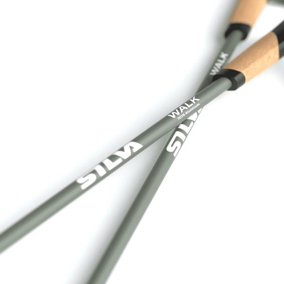Палки для скандинавской ходьбы Silva Walking Poles Aluminum Cork