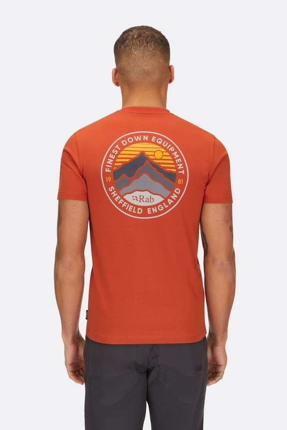 Футболка мужская Rab Basecamp 3 Peaks Tee Man