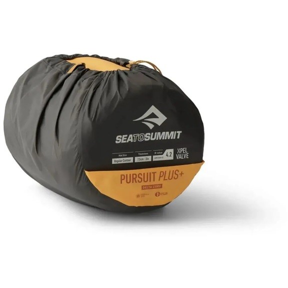 Коврик самонадувающийся Sea to Summit Pursuit Plus SI Mat, Regular Rectang Wide, 183х64х7.5 см