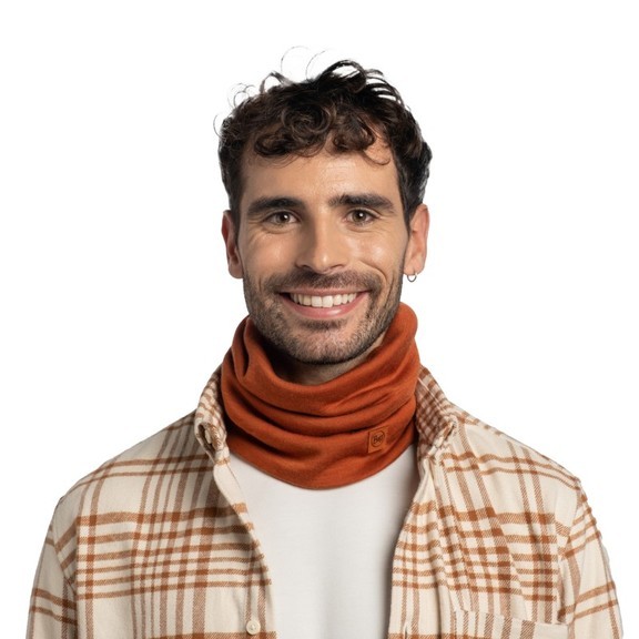 Шарф-труба Buff Merino Heavytweight Neck Warmer, Solid Cinnamon