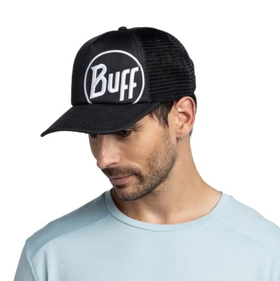 Кепка Buff Trucker Cap, Logo Black