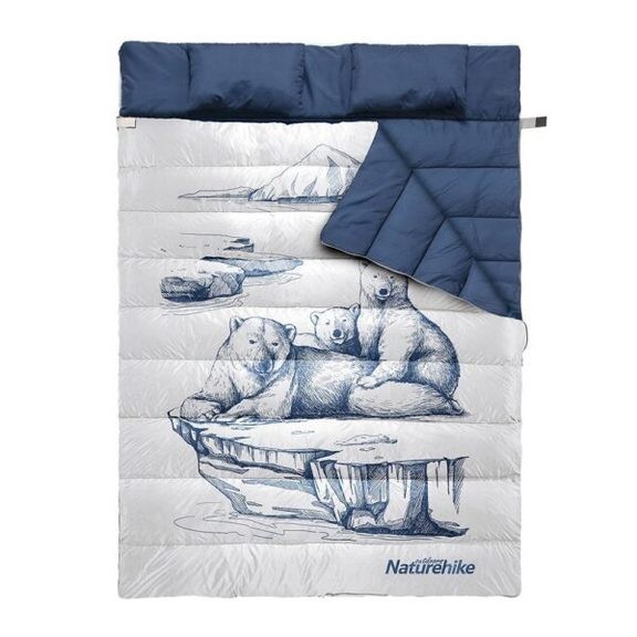 Спальний мішок Naturehike Double Sleeping Bag with Pillow 
