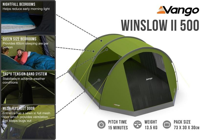 Палатка Vango Winslow II 500