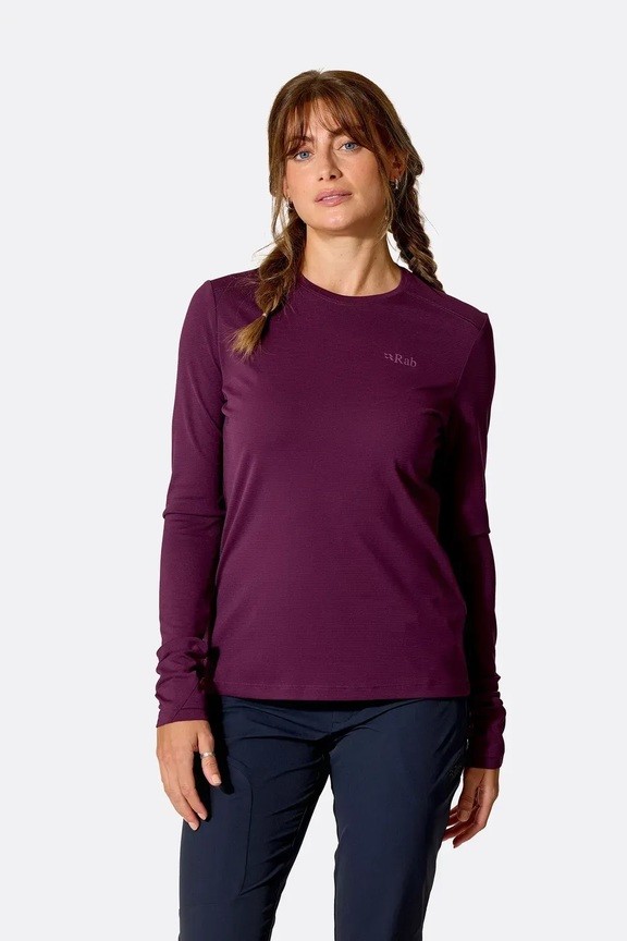 Футболка женская Rab Force LS Tee Womens