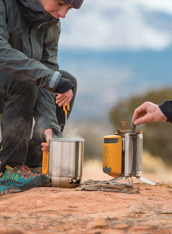 Набір чайник із френч-пресом Biolite Campstove KettlePot & Coffee Set