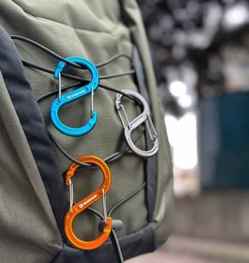 Набор алюминиевых сервисных карабинов Base Camp Sigma 5 Wire Set, 2 шт.