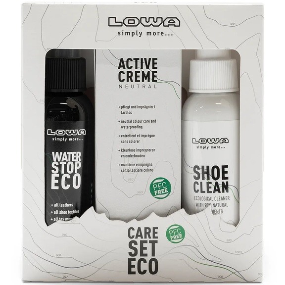 Набір засобів догляду за взуттям Lowa Care Set Eco