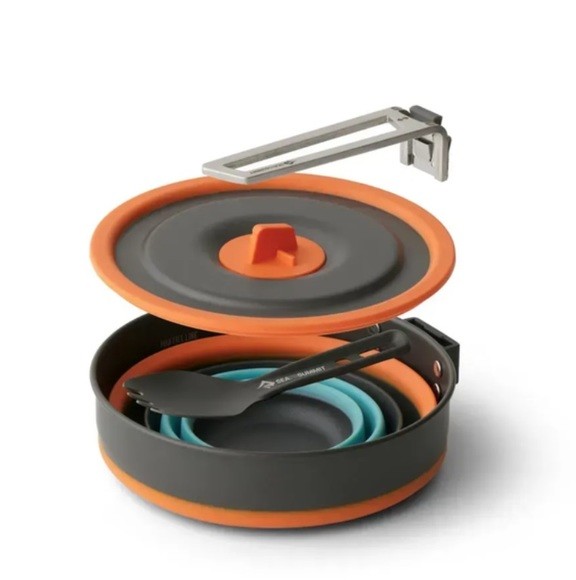 Набор посуды Sea to Summit Frontier UL Collapsible One Pot Cook Set w/1L Pot