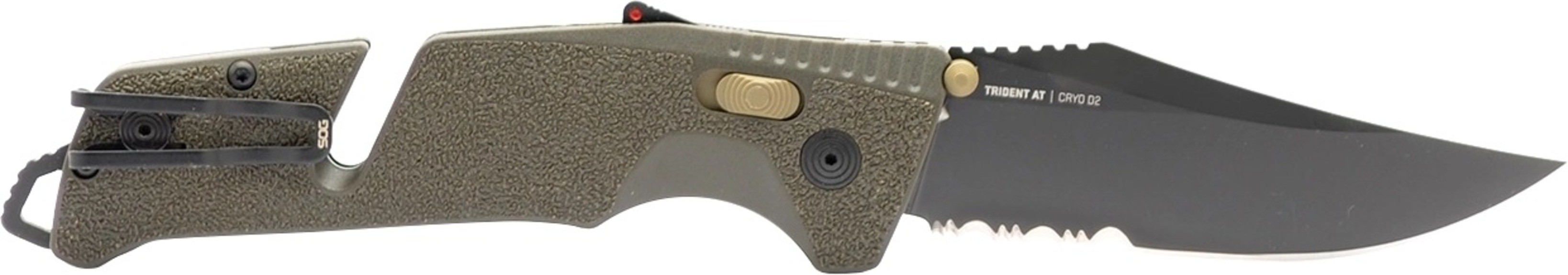 Складной нож SOG Trident AT, Serrated