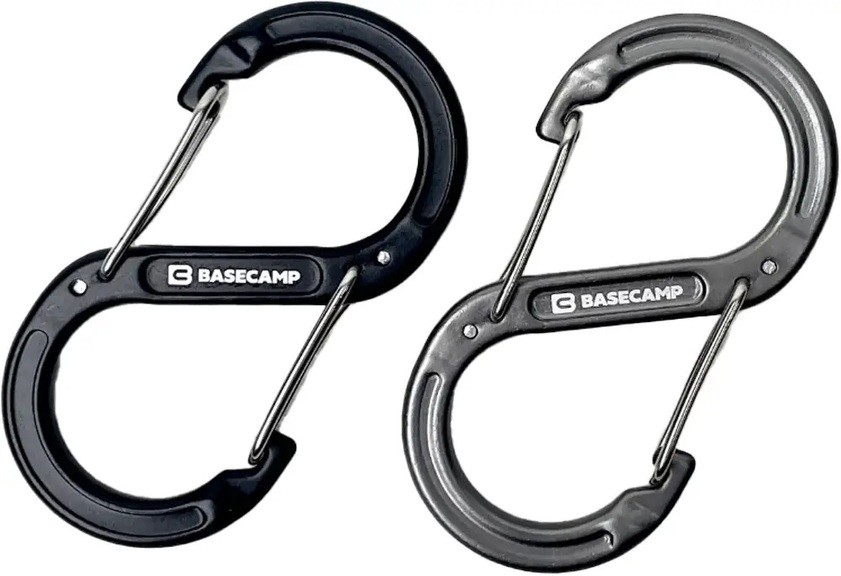 Набор алюминиевых сервисных карабинов Base Camp Sigma 5 Wire Set, 2 шт.