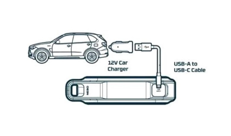 Стартовое устройство Nebo Assist 800 Jump Starter