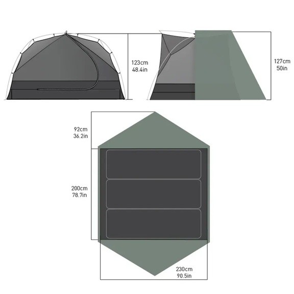 Палатка Sea to Summit Ikos Evo TR3