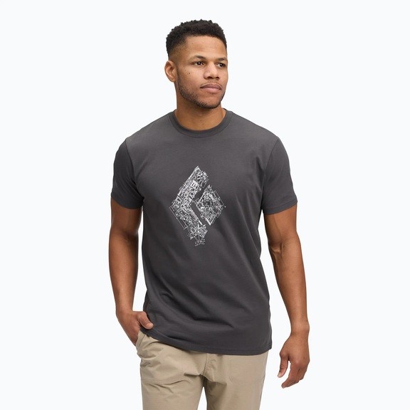 Футболка чоловіча Black Diamond M Engineered Diamond SS Tee